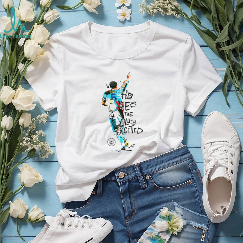 John Stones Manchester City He Gets The Blues Excited T Shirt