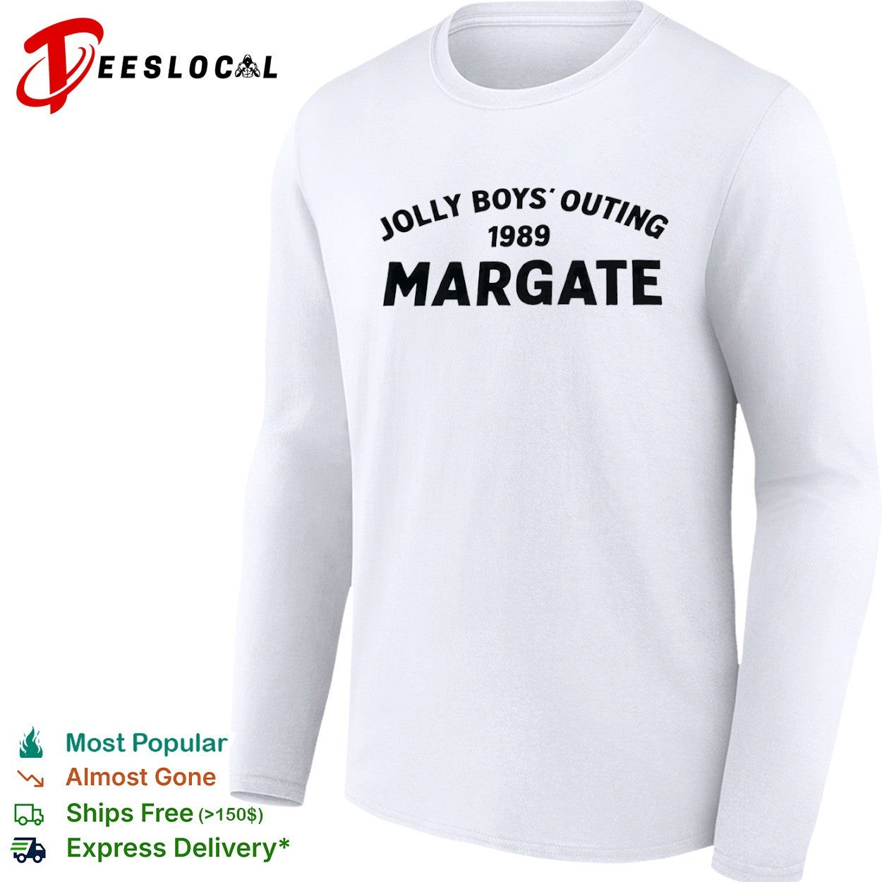 Jolly Boys Outing 1989 Margate shirt