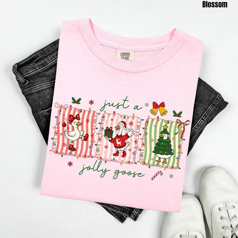 Jolly Goose Trio Comfort Colors T-Shirt 'NLB' Hoodie, Sweatshirt | PodTeesHub.com