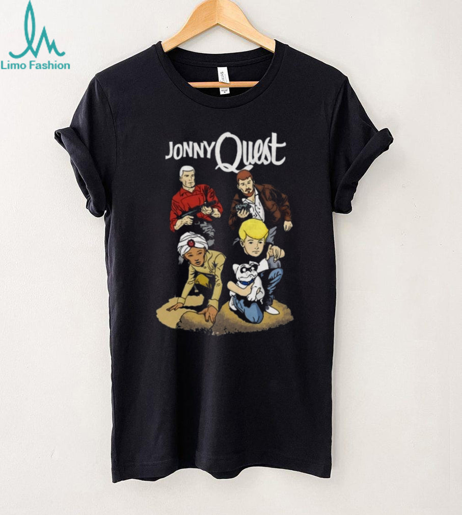 Jonny Quest Classic Team Adventure Retro Cartoon T Shirt