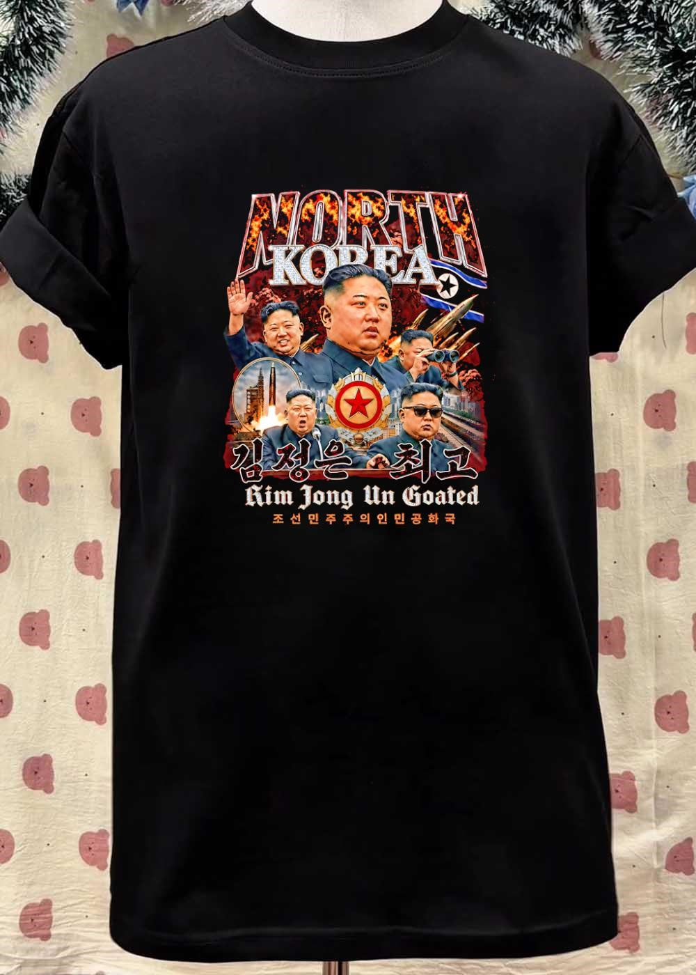 Joseon Minjujuui Inmin Gonghwaguk Kim Jong Un Goated North Korea shirt
