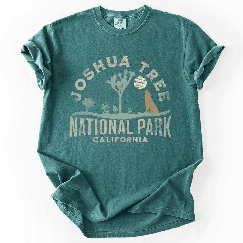 Joshua Tree National Park, California, Nature, Outdoors, Desert, Camping, Hiking, Comfort Colors T-Shirt, Women's Comfort...