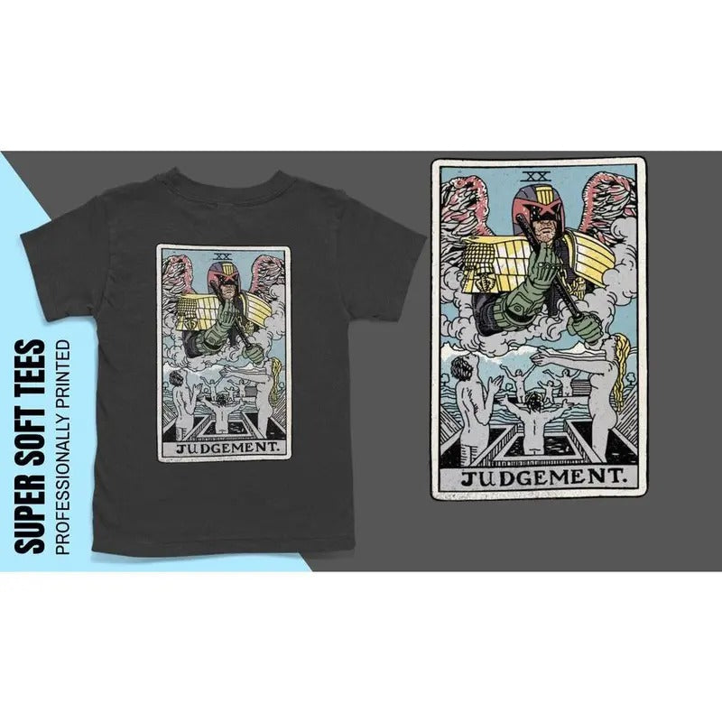 Judgement Tarot Card, Tarot Card T-Shirts, Tarot Card Reading T-Shirt, Tarot Card Gifts, Occult T-Shirts, Unique Graphic...