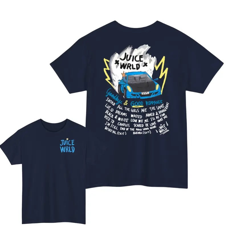 Juice Wrld Hits Song Tshirt Hoodie, Sweatshirt | PodTeesHub.com