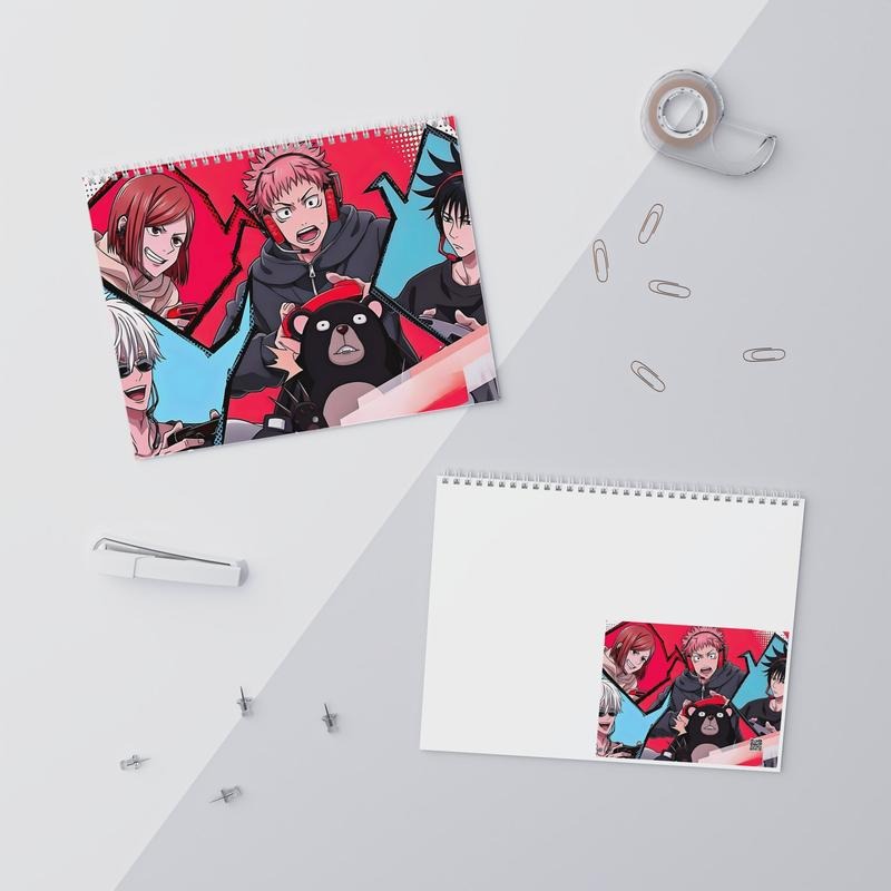 Jujutsu Kaisen 2026 Wall Calendar,Gojo Yuji Megumi Nobara, Anime Action Calendar T-Shirts, Hoodie, Sweatshirt