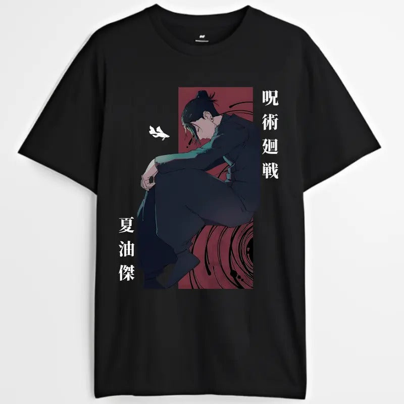 Jujutsu Kaisen Anime Suguru Geto Unisex T-shirt & Sweatshirt, Anime & Manga Gifts Cotton Menswear Top Love Hoodie
