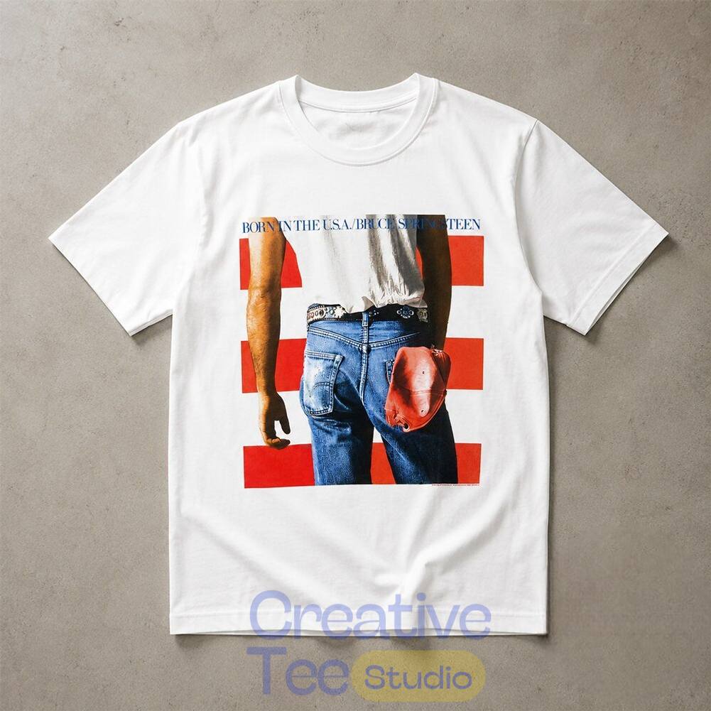 Jungkook BTS World Tour Arirang Bruce Springsteen Shirt