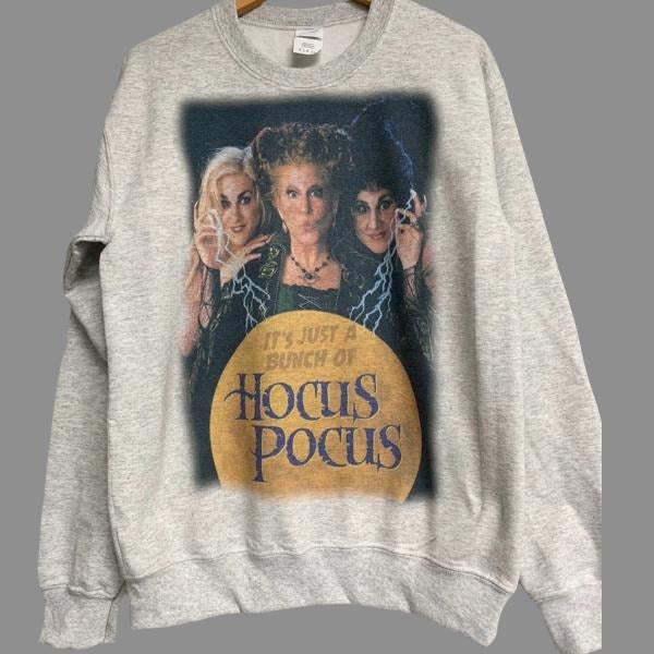 Just a Bunch of Hocus Pocus Sweatshirt Halloween Shirt hocus pocus Sweatẻ Hoodie | PodTeesHub.com