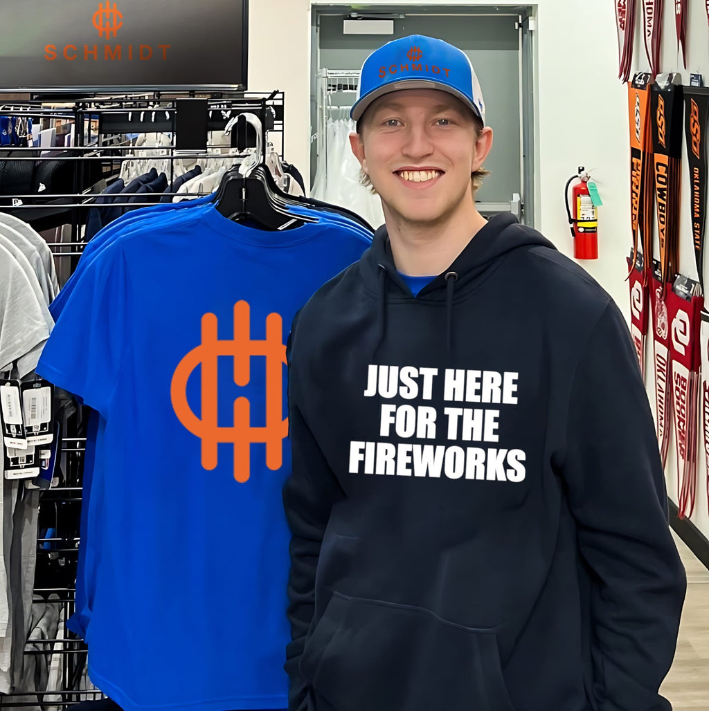 Just here for the fireworks shirt