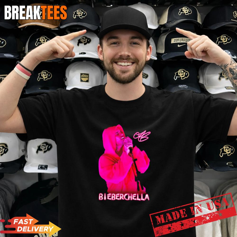 Justin Bieberchella Iconic signature graphic T-Shirt