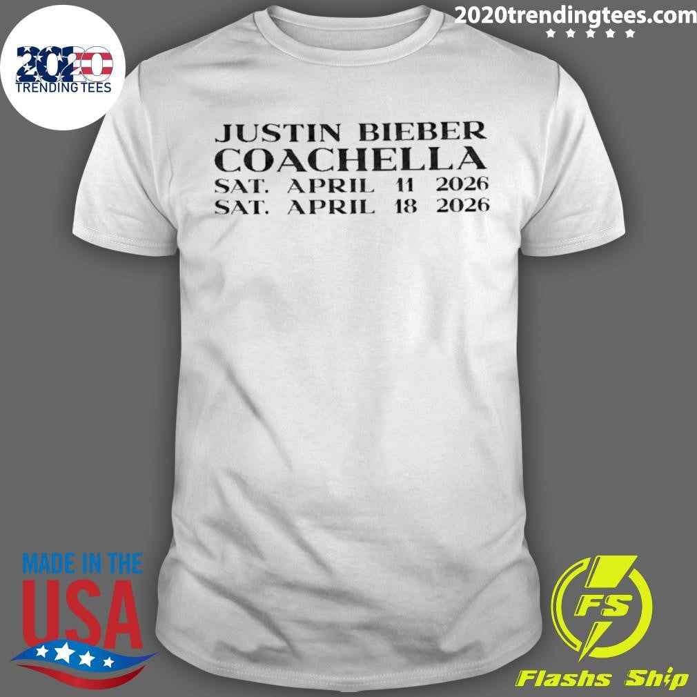 Justin Coachella 2026 Shirt