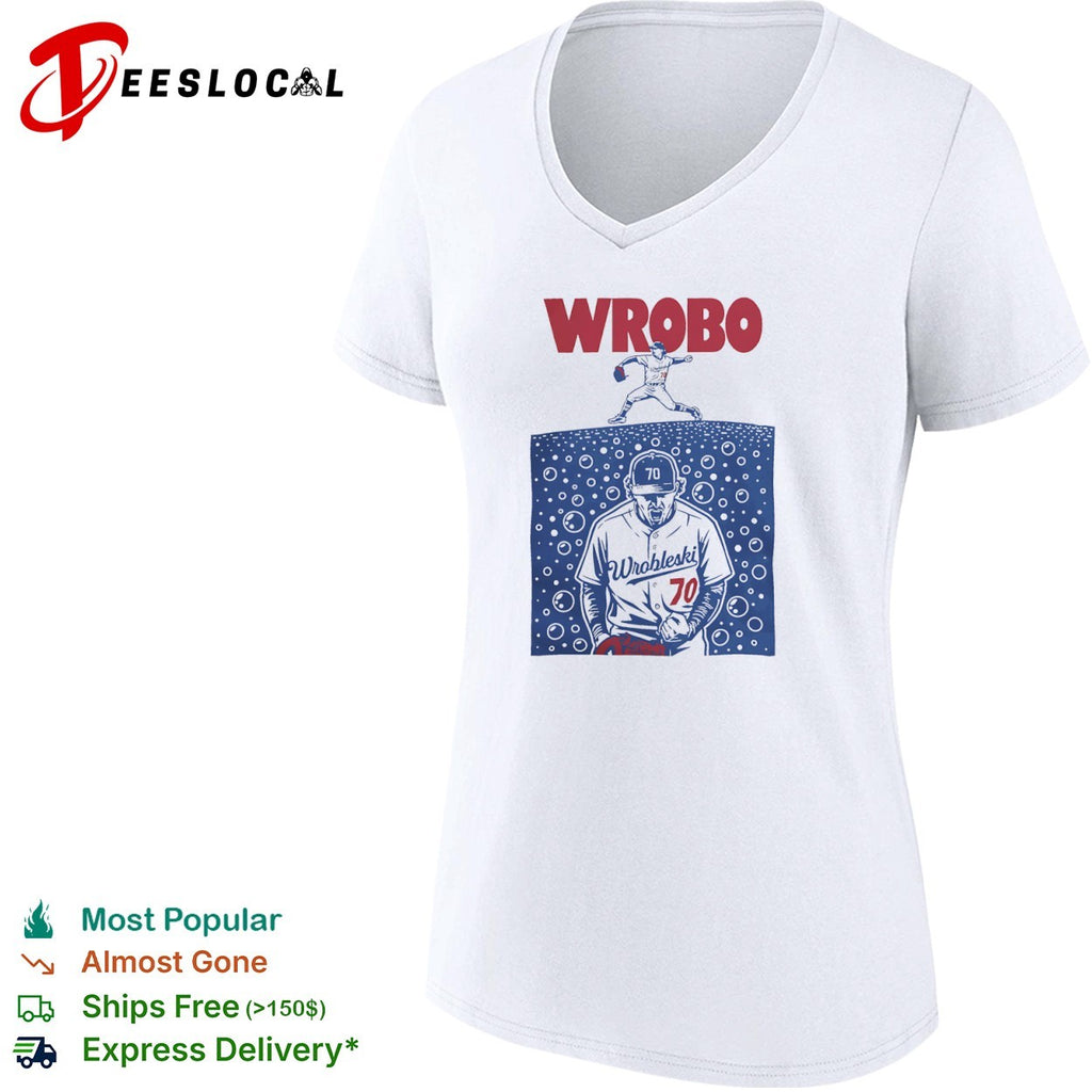 Justin Wrobleski Los Angeles Dodgers MLB WROBO 70 shirt