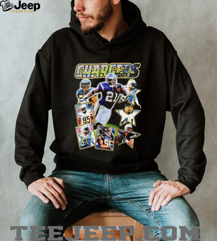 San Diego Chargers Collage Featuring Players shirt