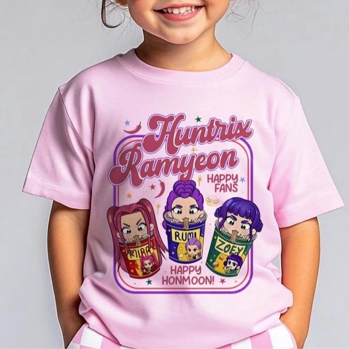 KPDH Ramyeon Youth Shirt, Demon Hunter Movie Inspired Noodle Unisex Shirt, Cool Korea Inspired Apparel, Gift for Huntrix...