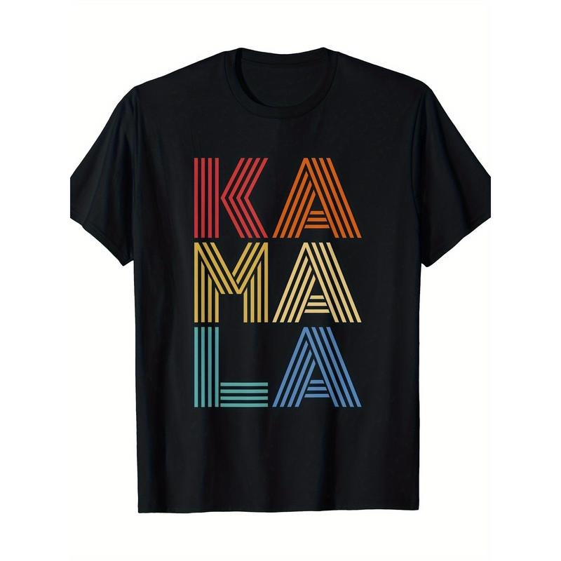 Kamala T-Shirt, Colorful Words - 180g Hoodie, Sweatshirt | PodTeesHub.com