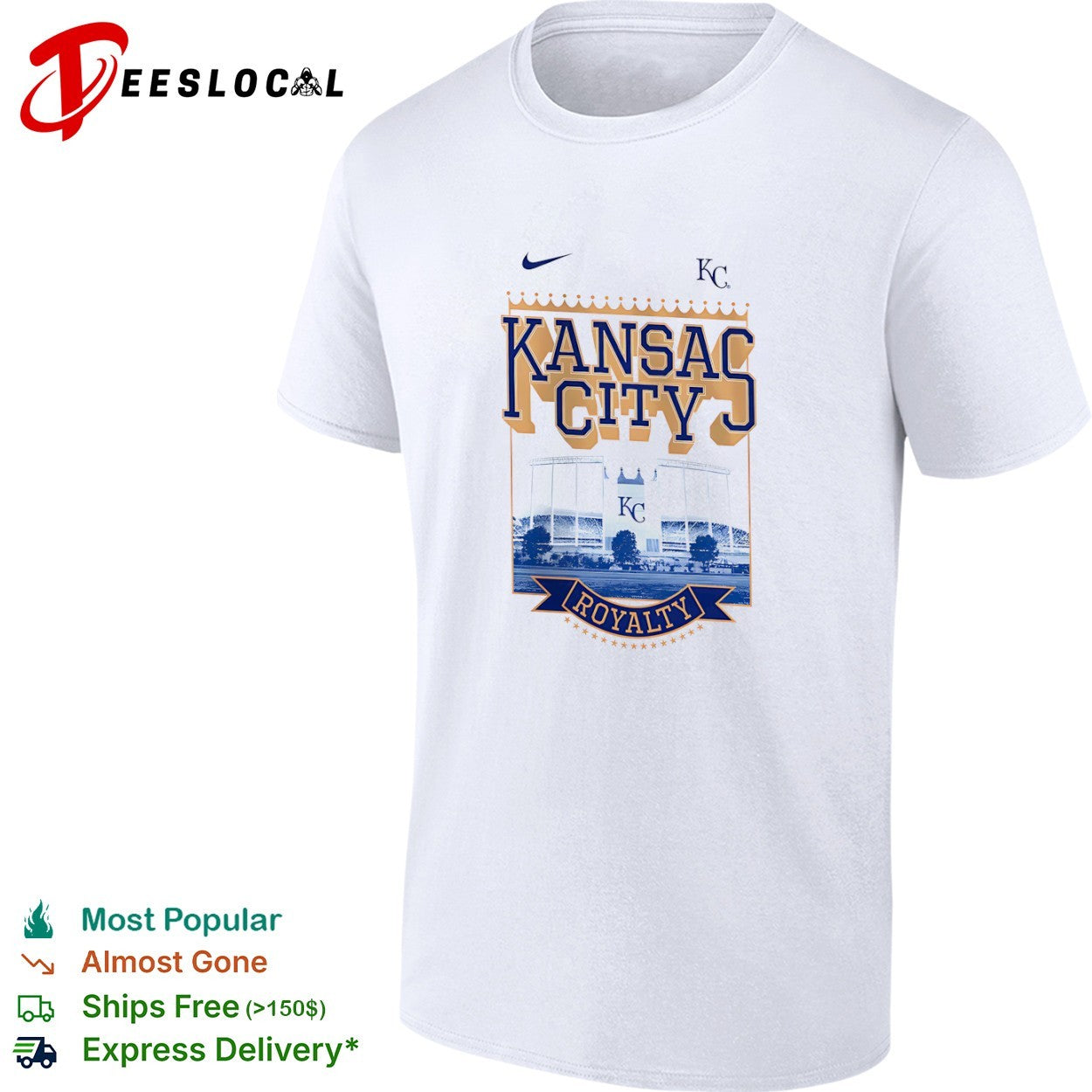 Kansas City Royals MLB Stadium shirt