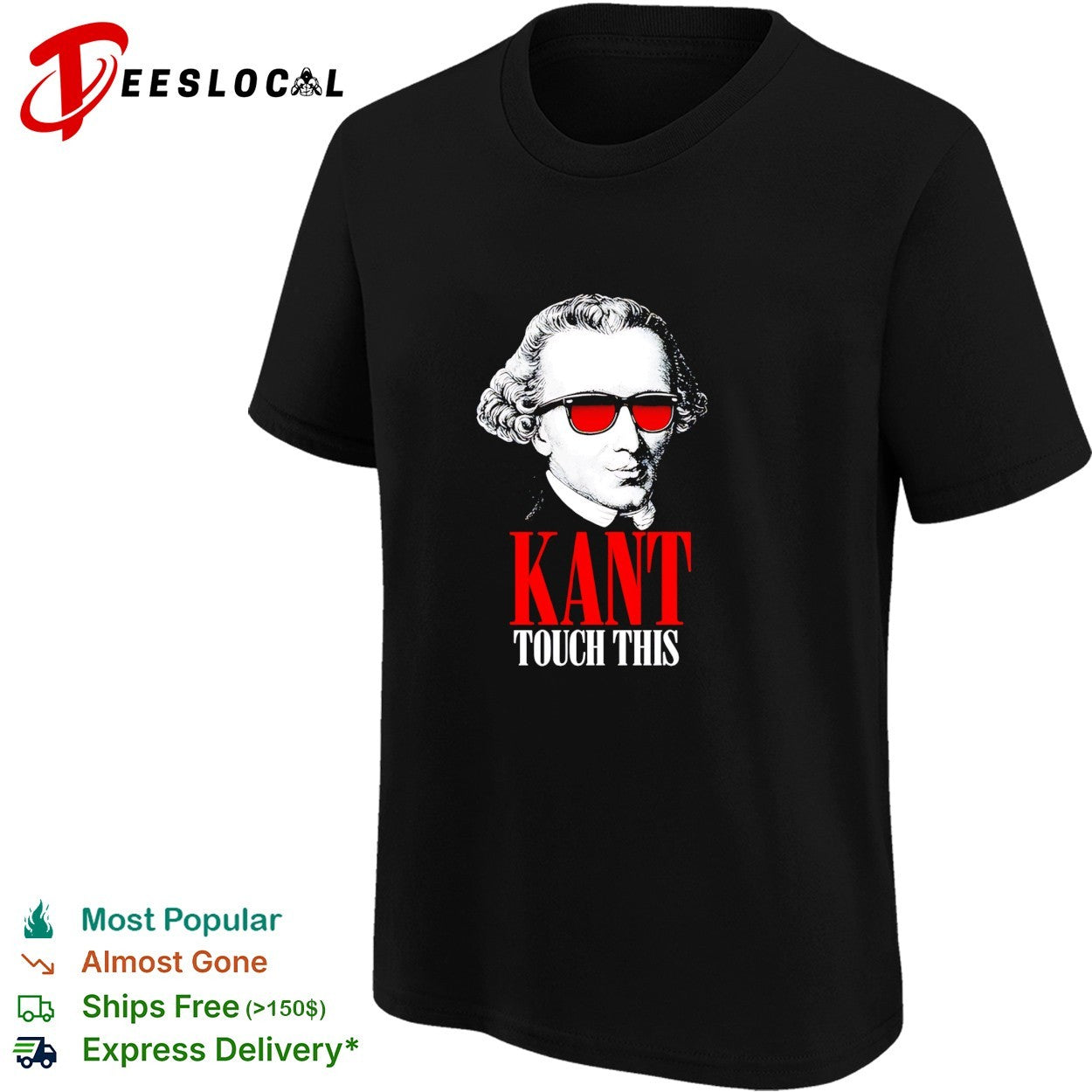 Kant touch this Philosophy funny pun academic shirt