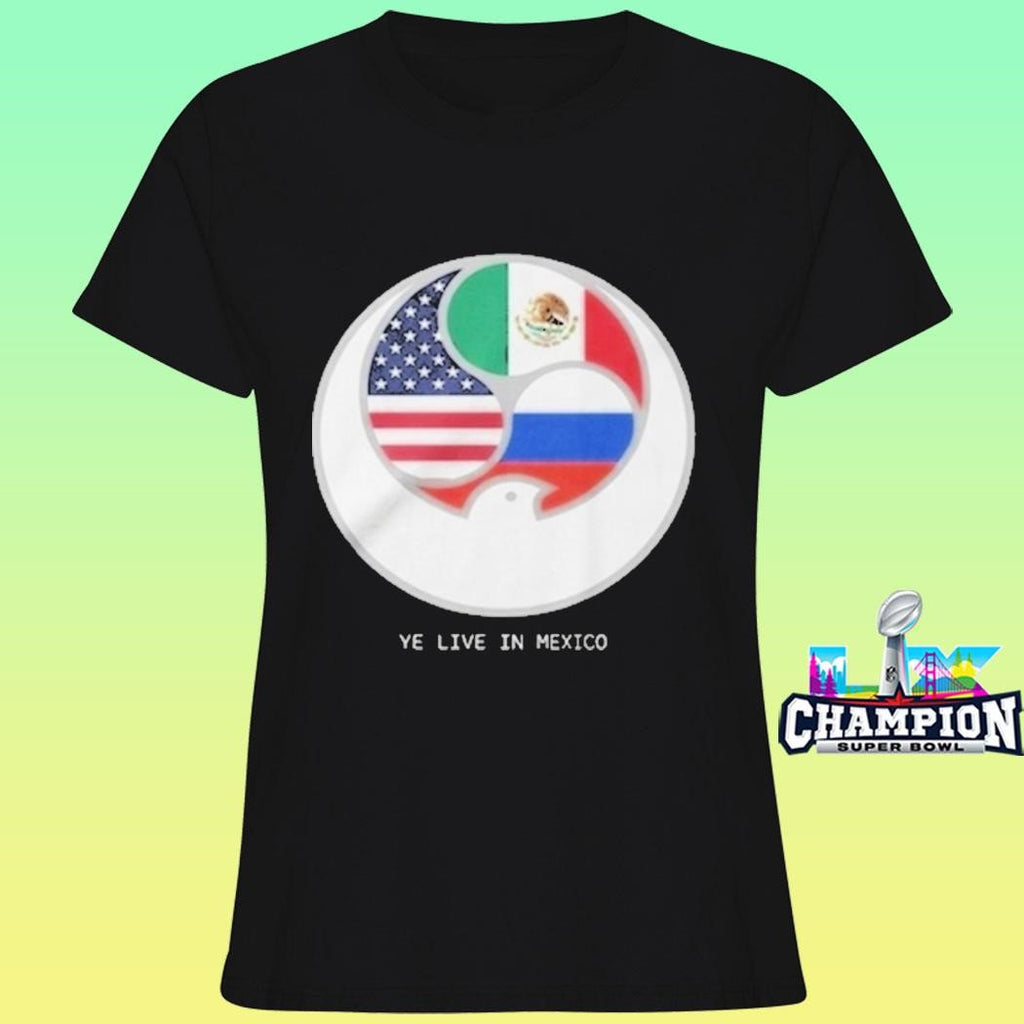 Kanye West Ye Sofi Stadium Live In Mexico 2026 Shirt