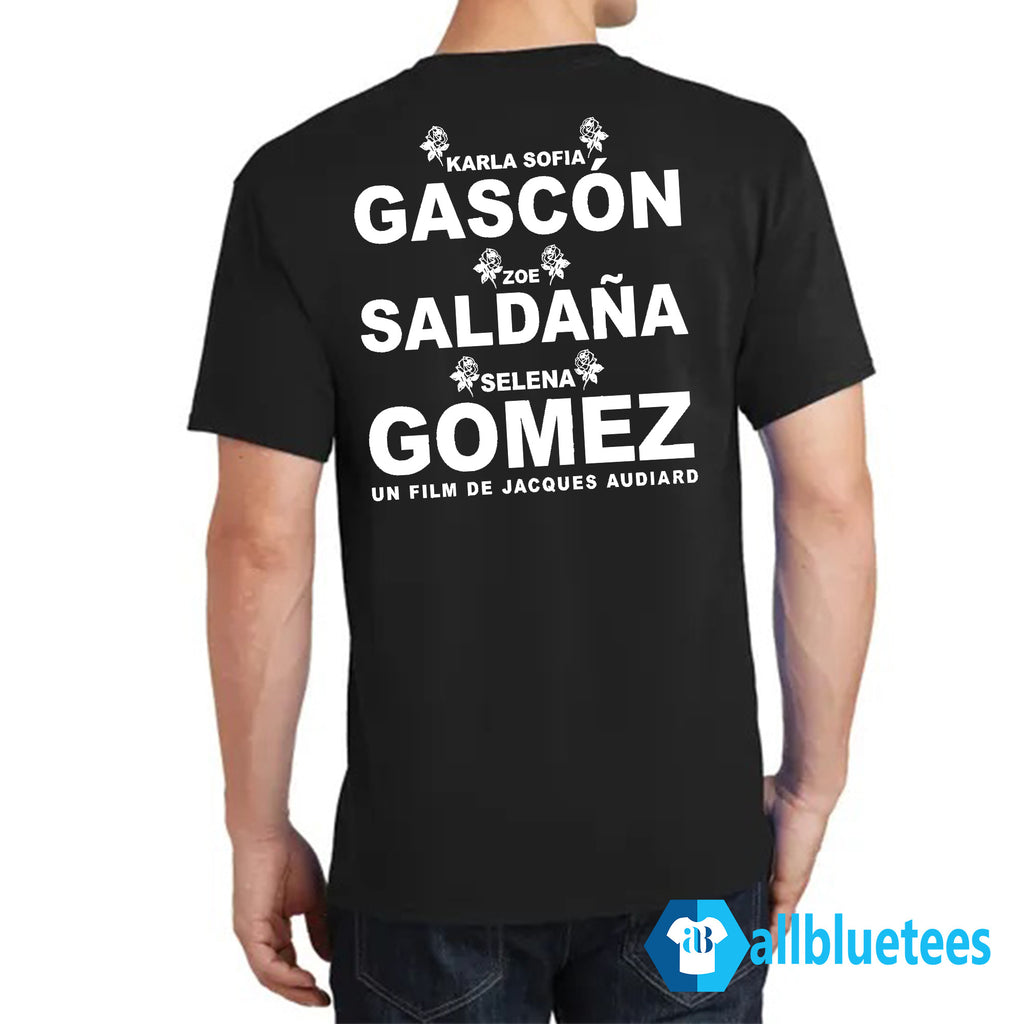 Karla Sofia Gascón Zoe Saldaña Selena Gomez Shirt