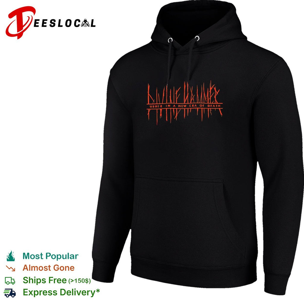 Kataklysm usher in a new era of death scratchy font shirt