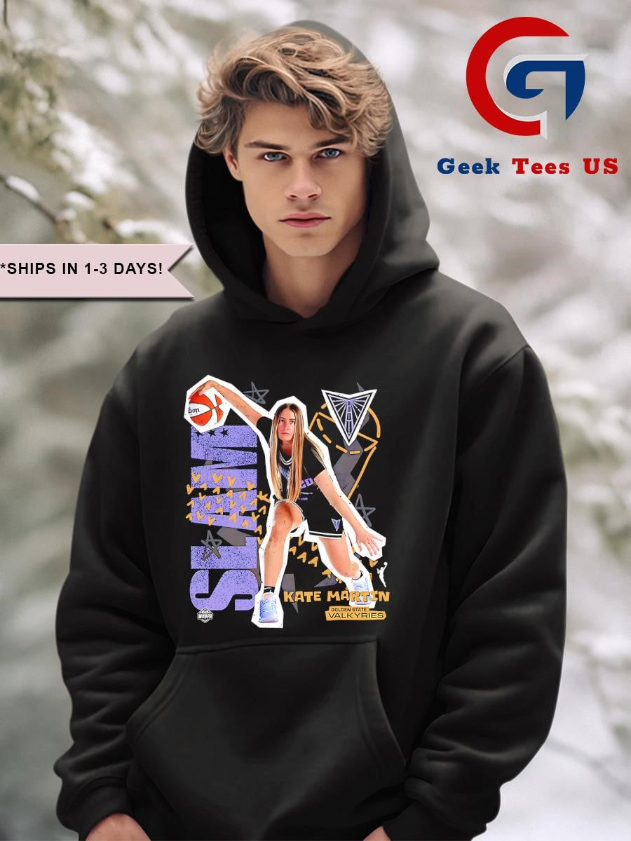 Kate Martin Golden State Valkyries WNBA Slam shirt