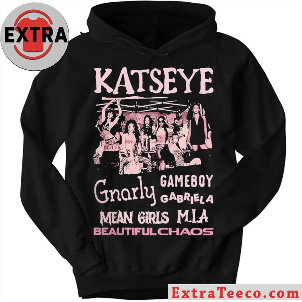 Katseye The Beautiful Chaos Released in June 2025 via Hybe UMG and Geffen Records Shirt