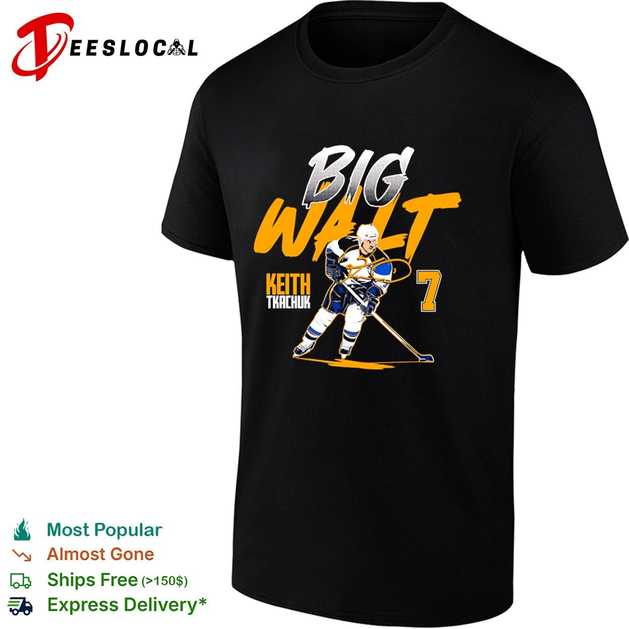 Keith Tkachuk St Louis Blues Big Walt player shirt