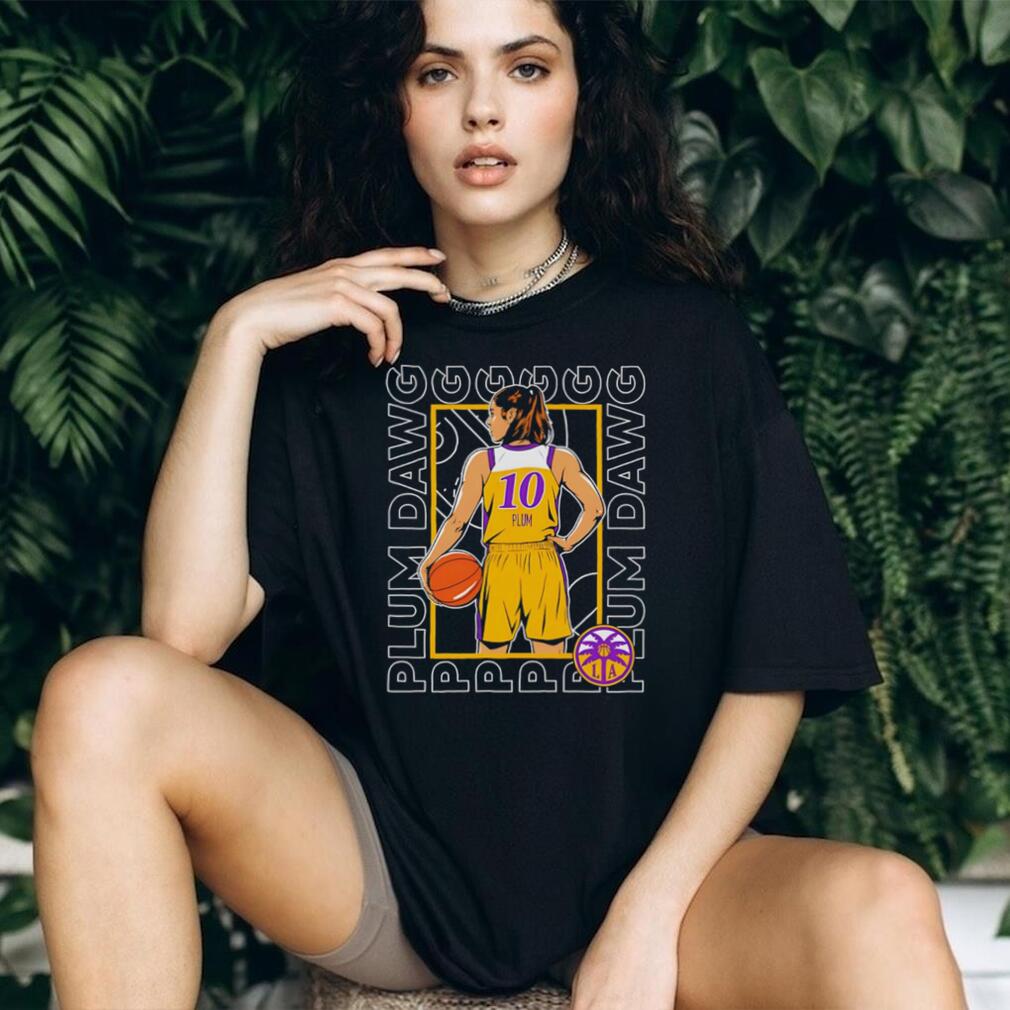 Kelsey Plum Plum Dawg LA Basketball Graphic Performance Cotton T Shirt