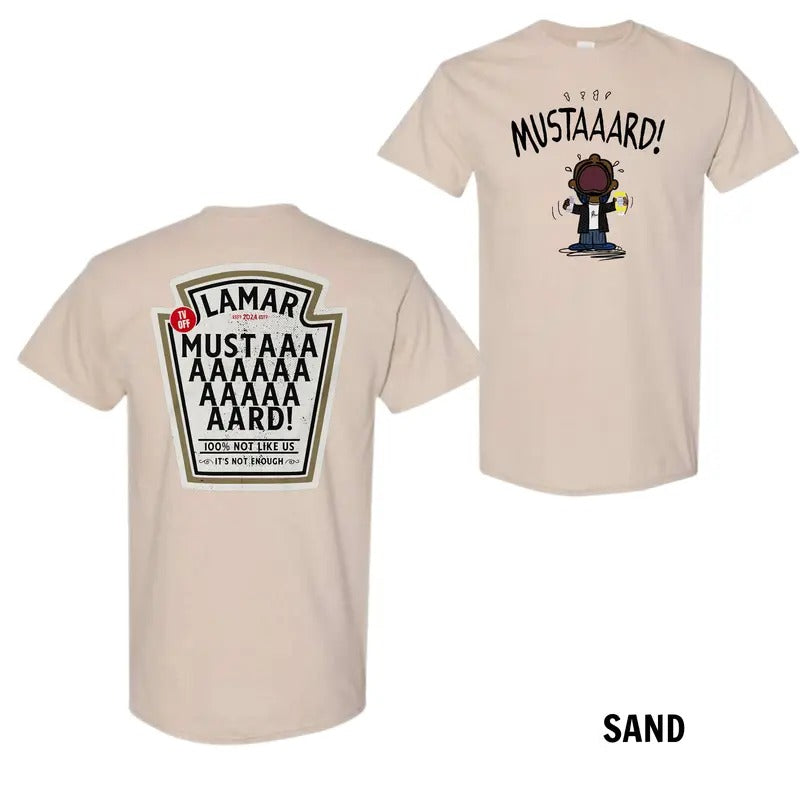 Kendrlck Lamar Mustard T-Shirt, GNX KDot Shirts, TV Off, Trending Shirt 25, Gift For Men And Women Hoodie, Sweatshirt