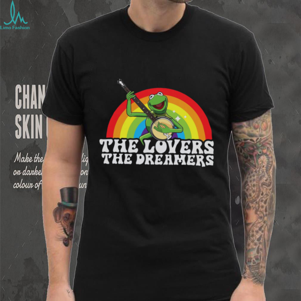 Kermit The Frog Rainbow The Lovers The Dreamers Graphic T Shirt