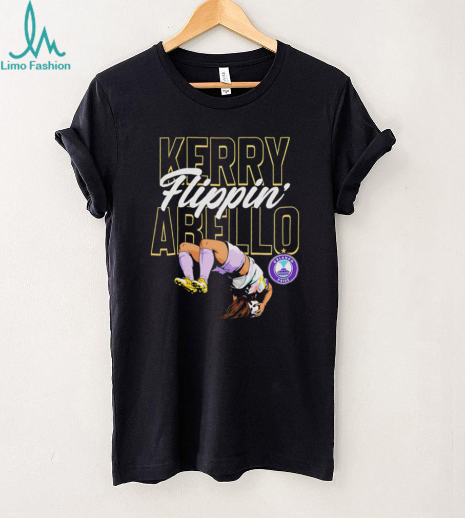 Kerry Flippin Abello Orlando Pride Soccer Star Action Graphic T Shirt