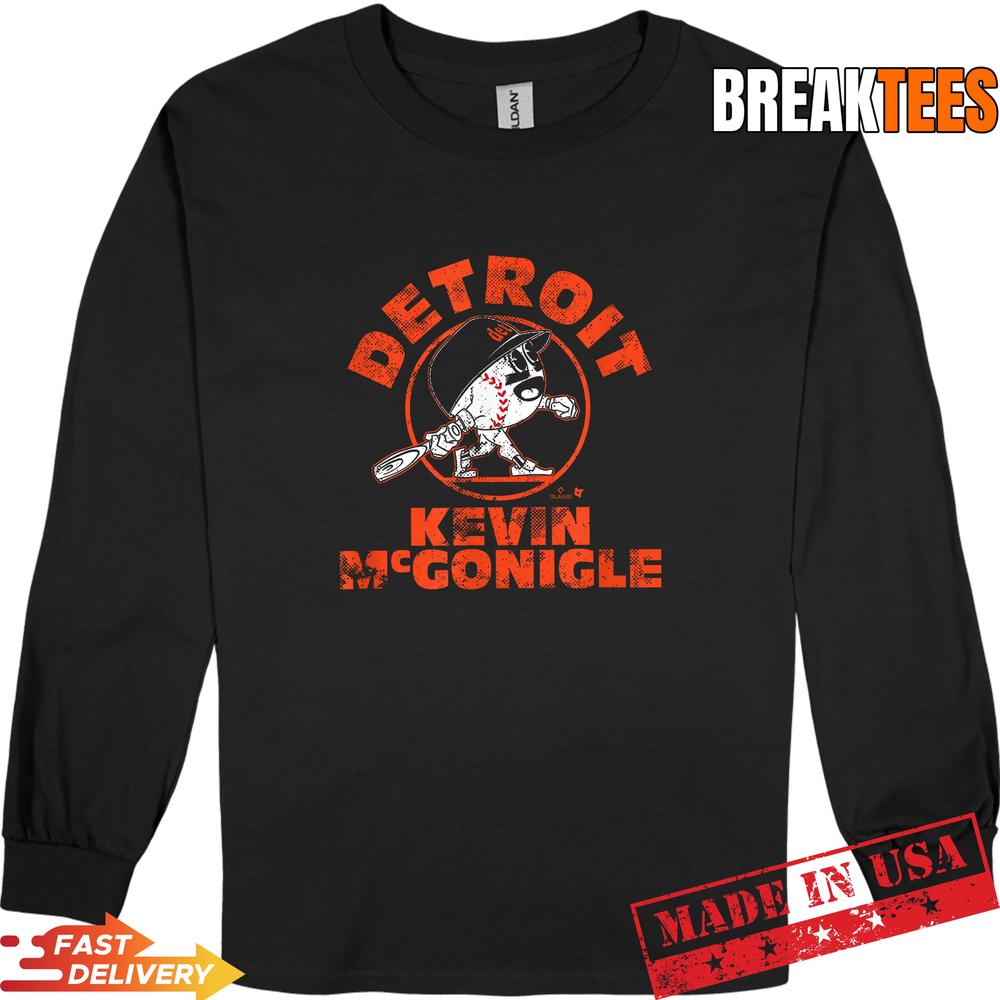 Kevin McGonigle Baseball Buddies Detroit Baseball Shirt