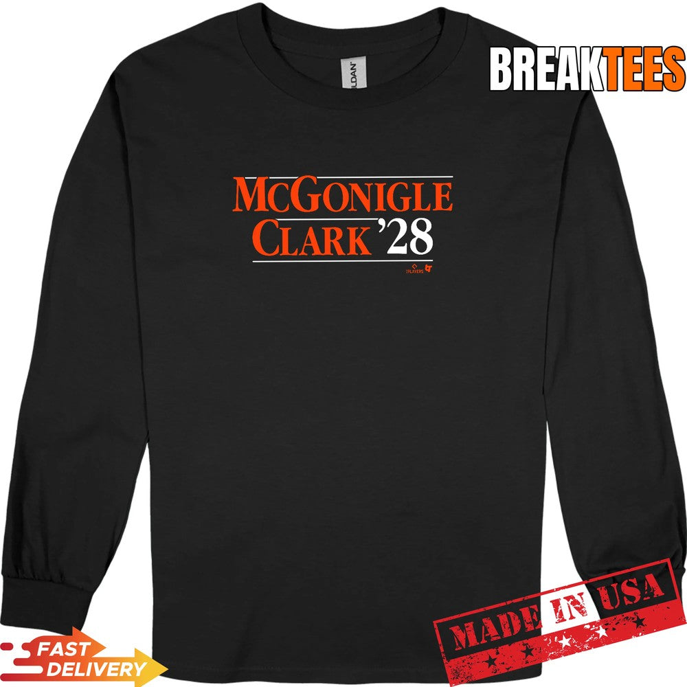 Kevin Mcgonigle Max Clark ’28 Detroit Baseball Shirt