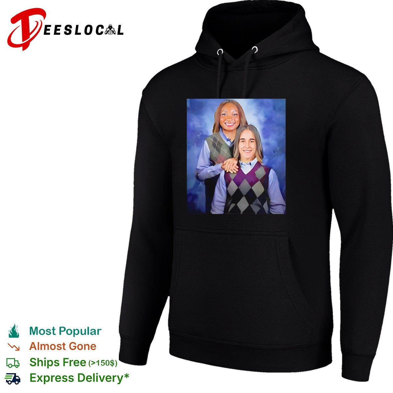 Kiki Iriafen and Sonia Citron Washington Mystics Step Brother shirt