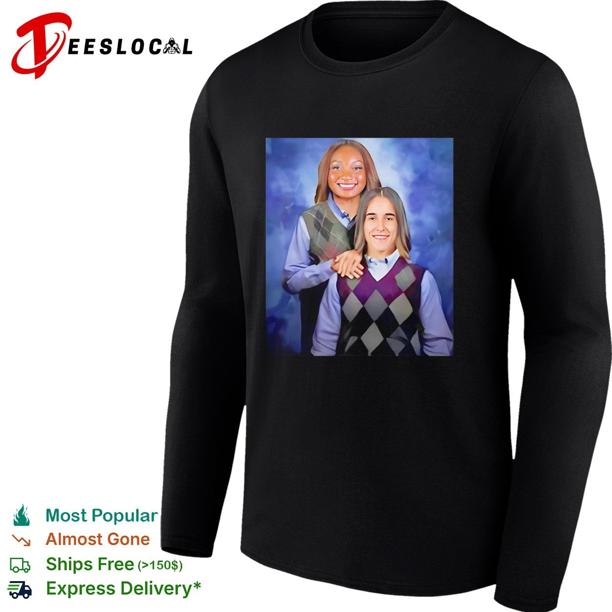Kiki Iriafen and Sonia Citron Washington Mystics Step Brother shirt