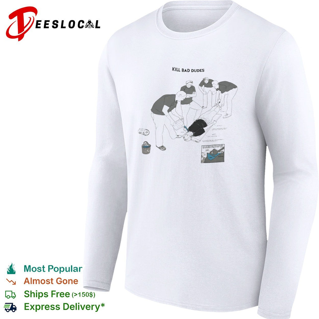 Kill bad dudes diagram waterboarding interrogation procedure shirt