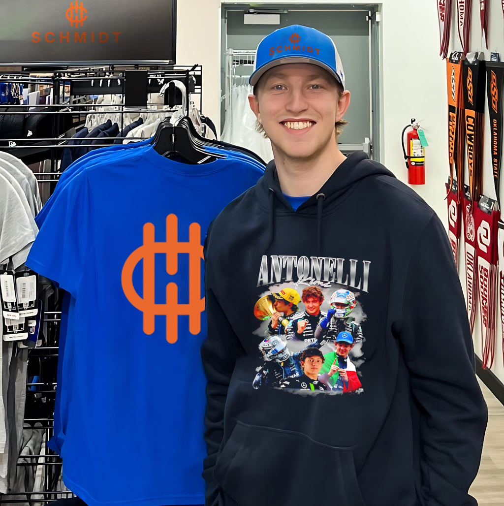Kimi Antonelli Bootleg player collage shirt