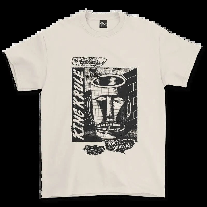 King Krule "Going through Hell" T-Shirt - STREETWEAR Hoodie, Sweatshirt | PodTeesHub.com