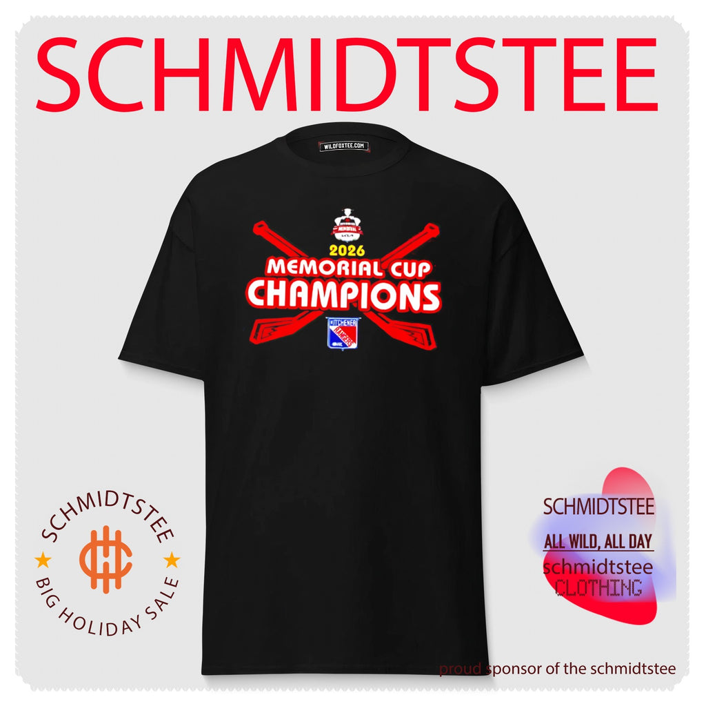 Kitchener Rangers 2026 Memorial Cup Champions shirt