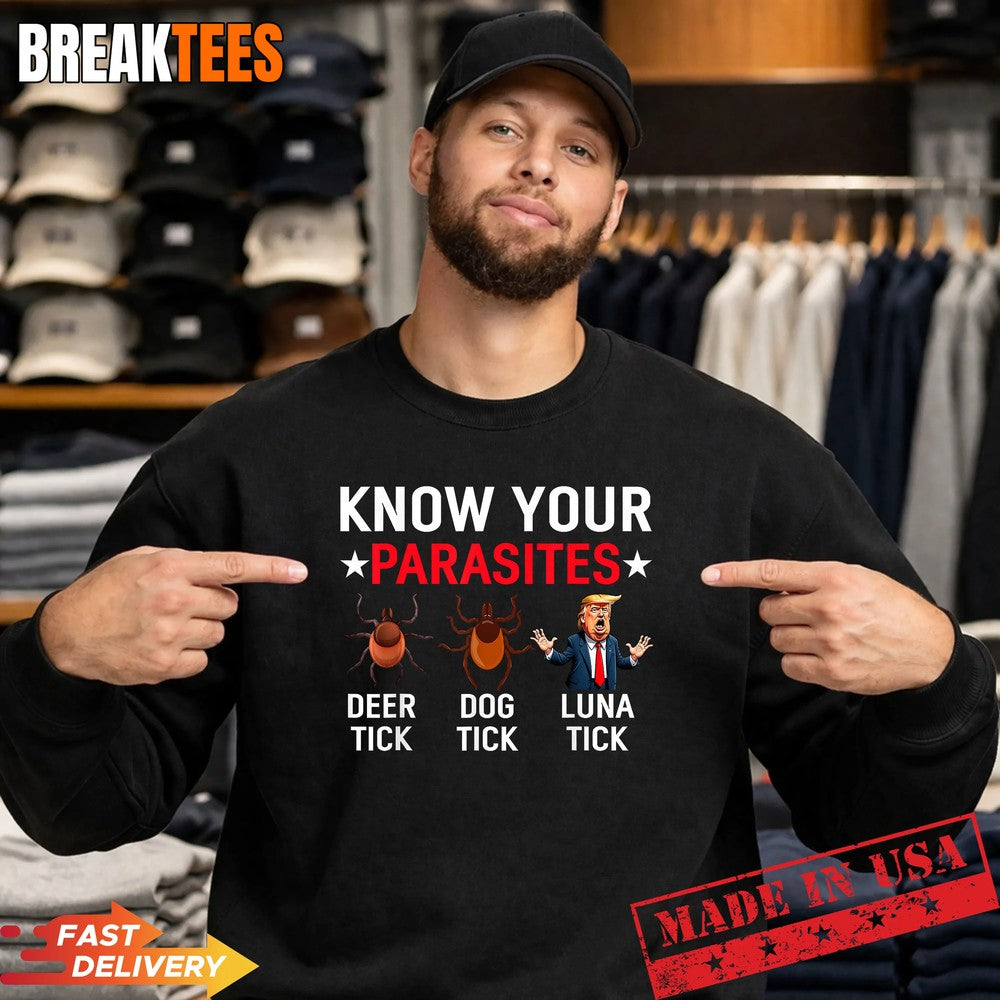 Know Your Parasites Anti Trump Meme T-Shirt