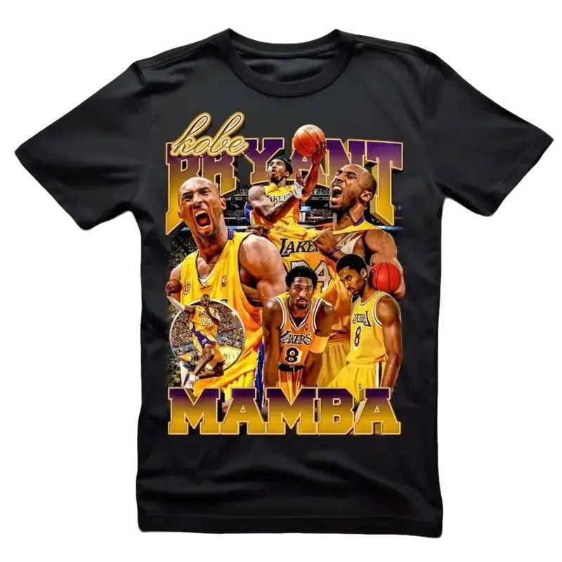 Kobe Bryant Graphic Bootleg T Shirt Hoodie, Sweatshirt | PodTeesHub.com