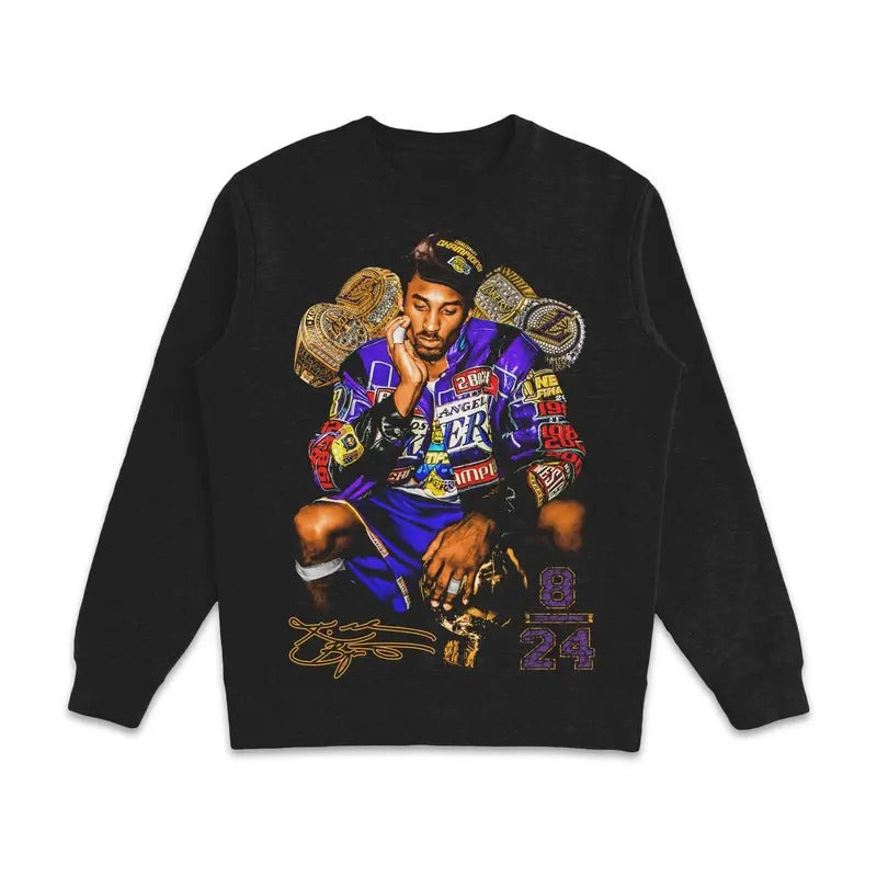 Kobe Bryant Jumbo Bootleg Graphic Crewneck Sweatshirt Streetwear T-Shirts, Hoodie | PodTeesHub.com
