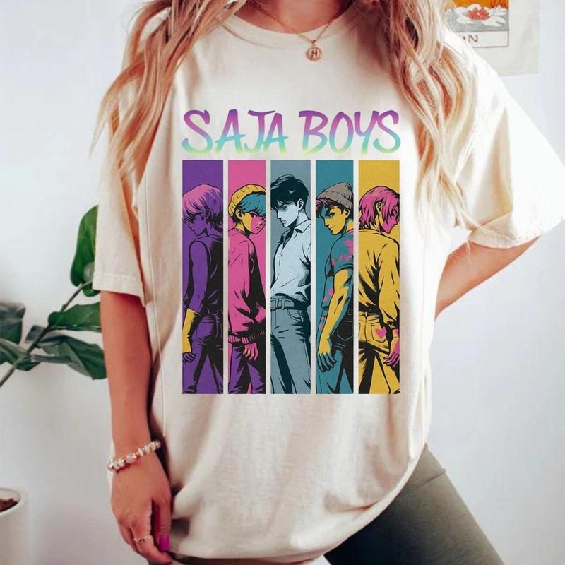 Kpop Huntrix Shirt, Kpop Demon Hunters Shirt, Kpop Huntrix Pin, Mira, Rumi, Zoey Tee, Huntrix Tee, Gift for Huntrix fans,...