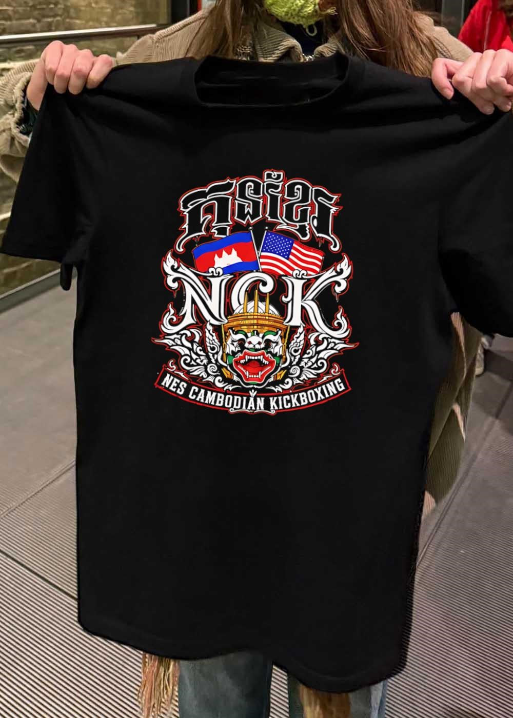 Kun Khmer Martial Arts Nes Cambodian Kickboxing NCK shirt