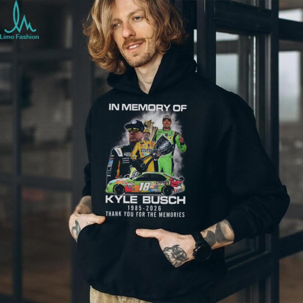Kyle Busch 1985 2026 In Memory Of Racing Career Tribute Graphic T Shirt