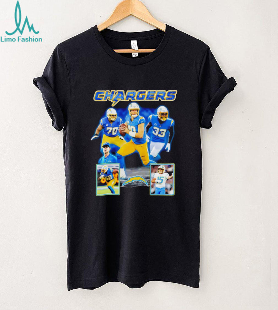 LA Chargers Collage Featuring Players shirt