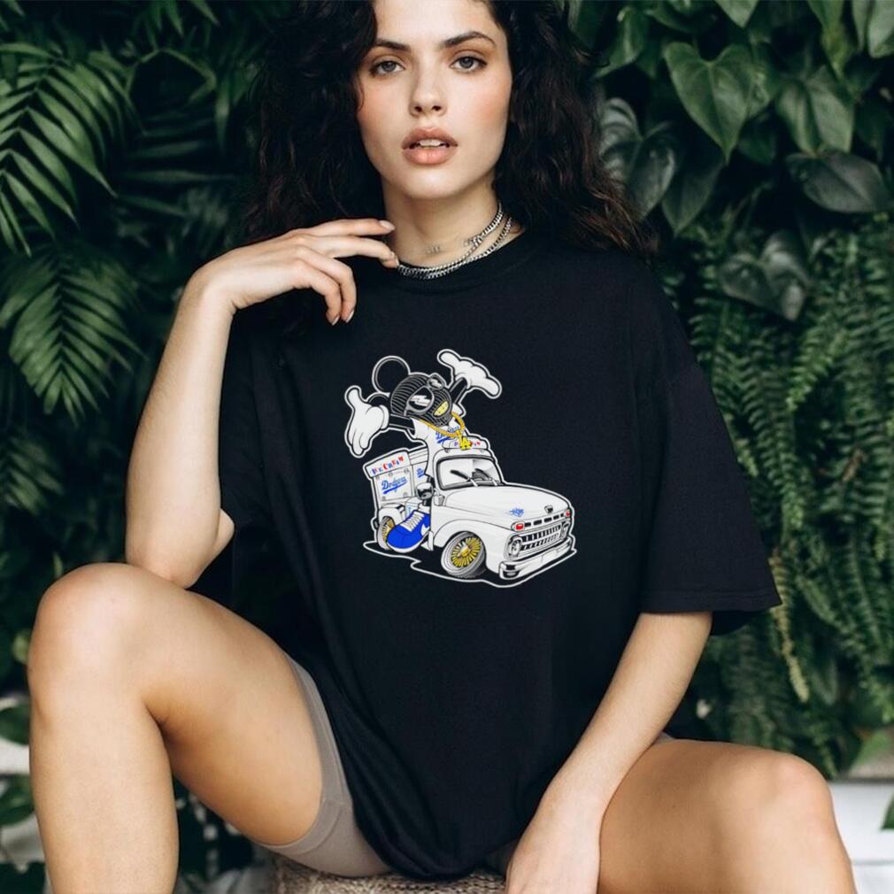 LA Dodgers Masked Mascot Ice Cream Truck T Shirt