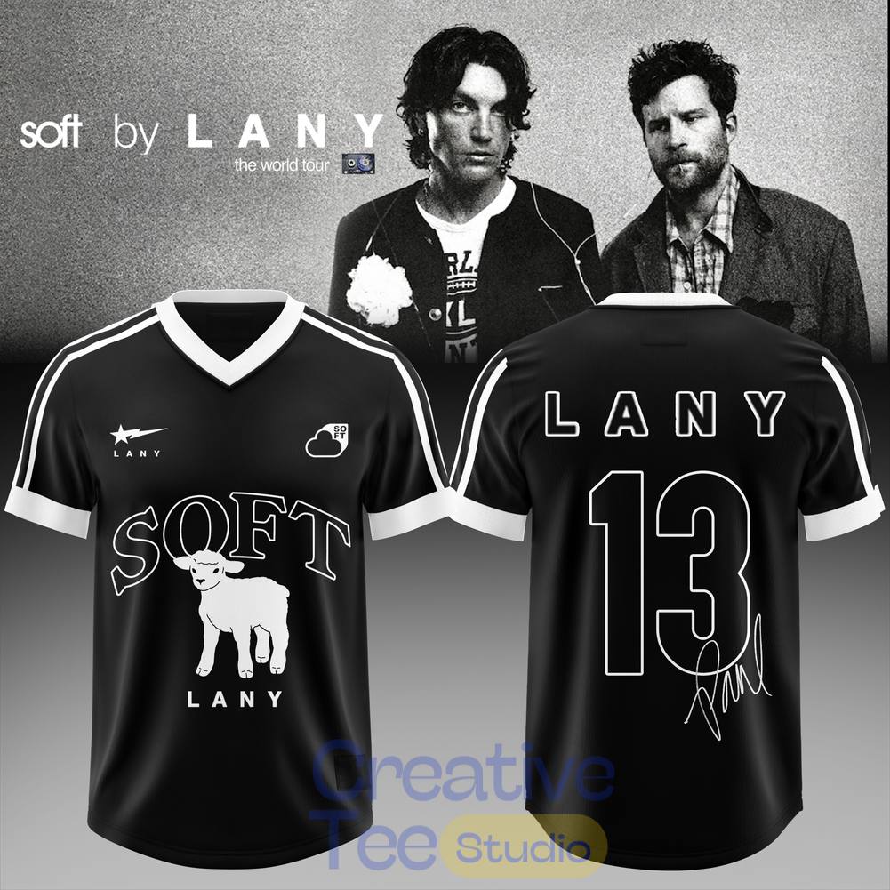 LANY “Soft World Tour” 2026 Special Football Jersey