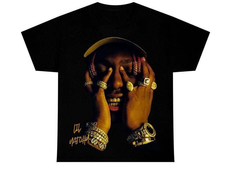 LIL YATCHY T-SHIRT | Rap Tee Graphic Hip Hop Vintage Style | Retro 90s Shirt Graphic Bootleg Casual Clothing Fashion...