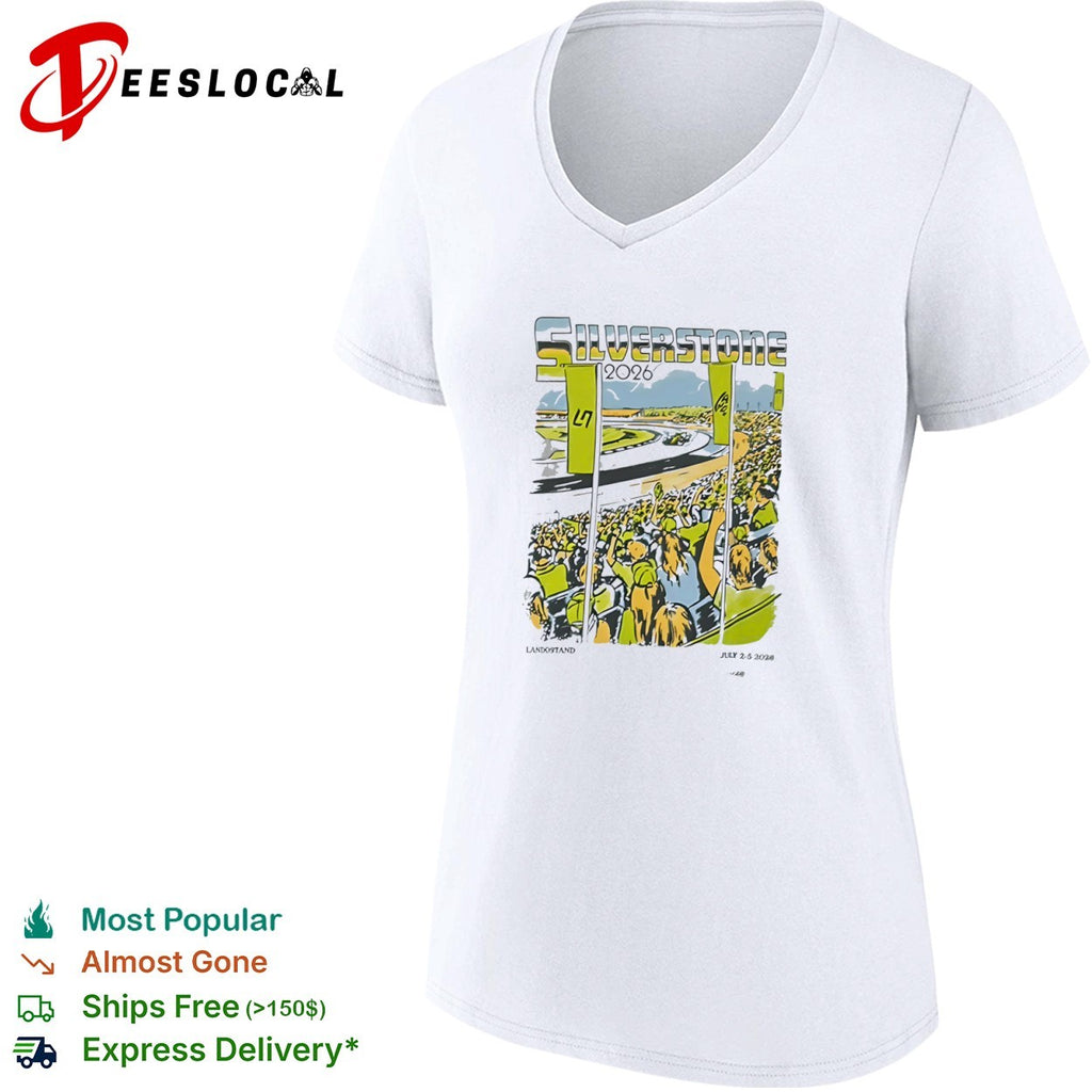 LN Landostand race track Silverstone 2026 July 2 5 shirt